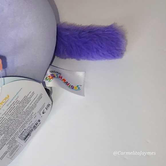 JAVARI 🦡 Lavender Groundhog Original Squishmallow by Kelly Toy ☆》NWT 《☆ - Picture 7 of 8